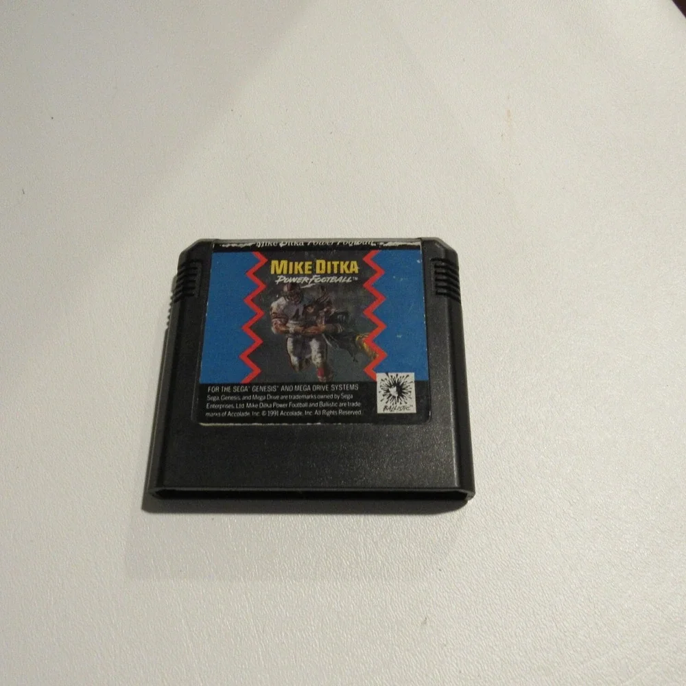 Mike Ditka's Power Football (Sega Genesis, 1991) Cartridge Only 1